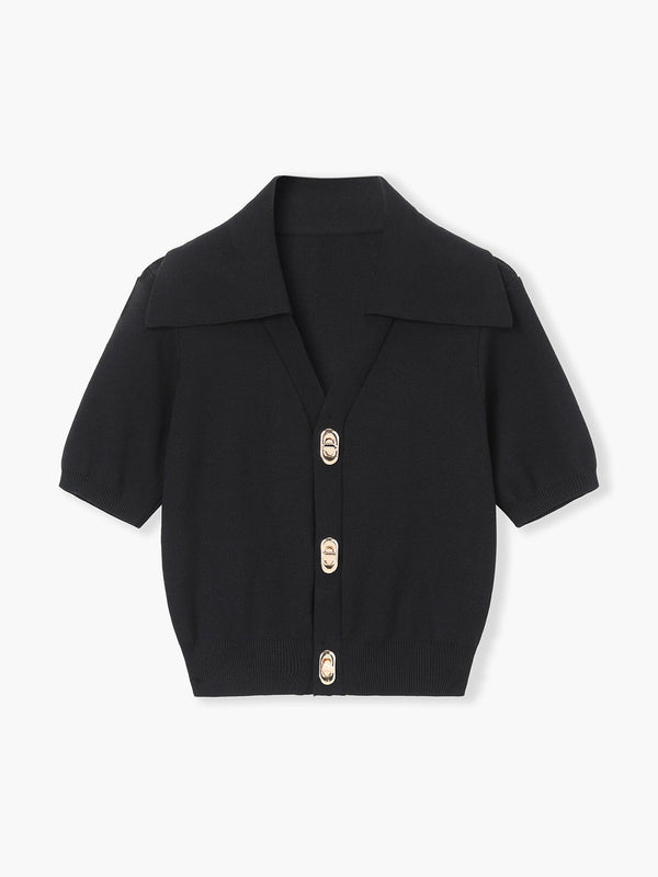 Effortless Collared Top