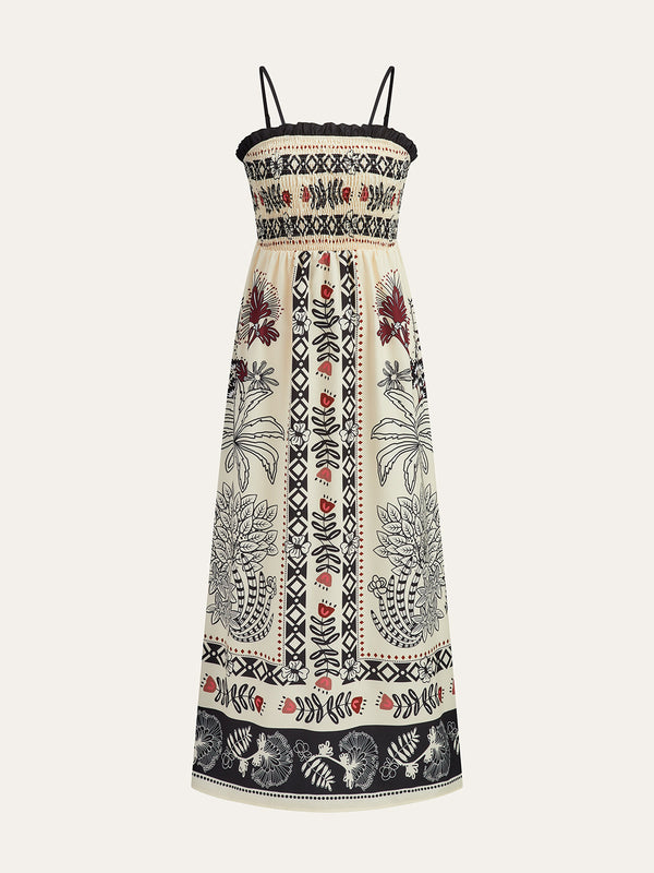 Ethnic-Style Printed  Maxi Dress