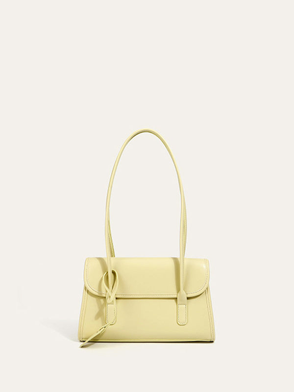 Minimalist Knot-Detail Shoulder Bag